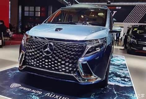 2021上海车展奔驰大白鲨傲旋商务车