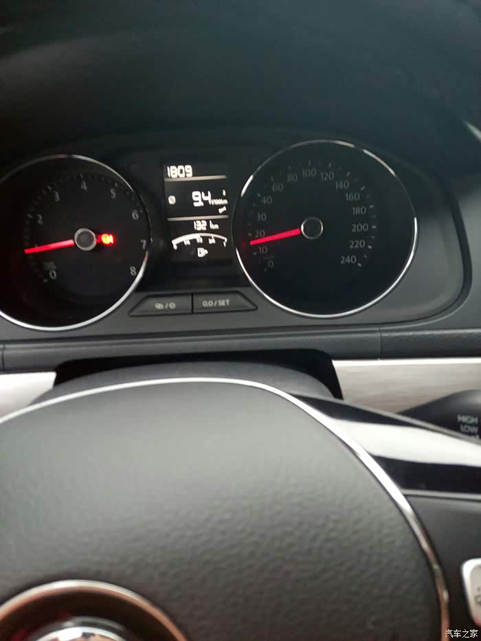 17款朗行16自动舒适版4000公里故障灯俩次亮