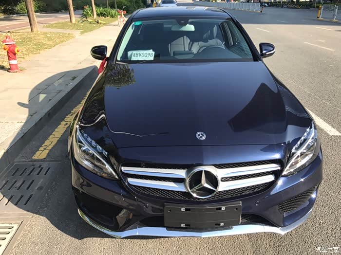 【图】提808钙石蓝c200l一周,简单感受 认证_奔驰c级论坛_汽车之家