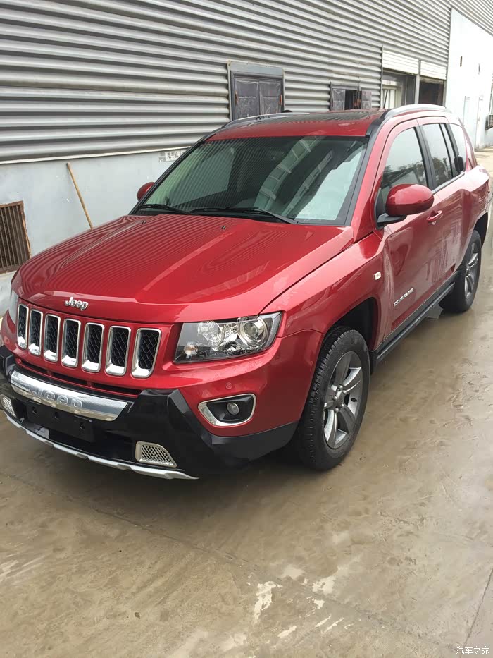 情定jeep指南者,骚红2.4舒适