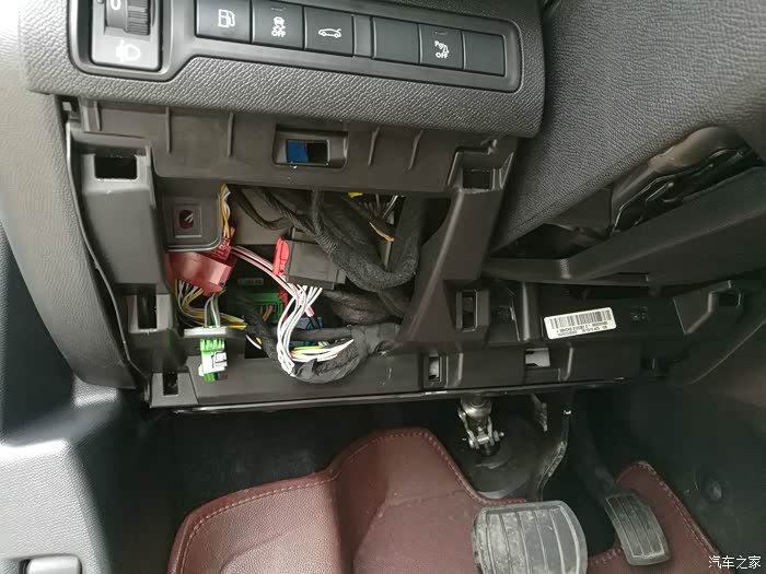 【图】408自己动手安装倒车影像_标致408论坛_汽车之家论坛