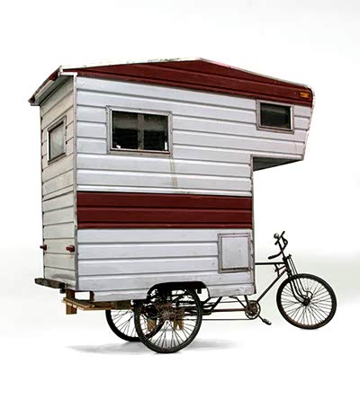 房车梦起步的地方:人力三轮房车的情怀