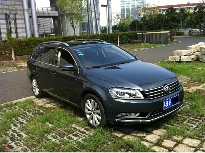 迈腾旅行版提车作业来一发