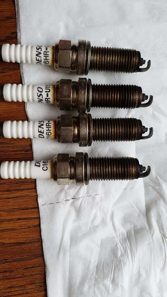 致炫3万9千公里更换sc16hr11铱金火花塞