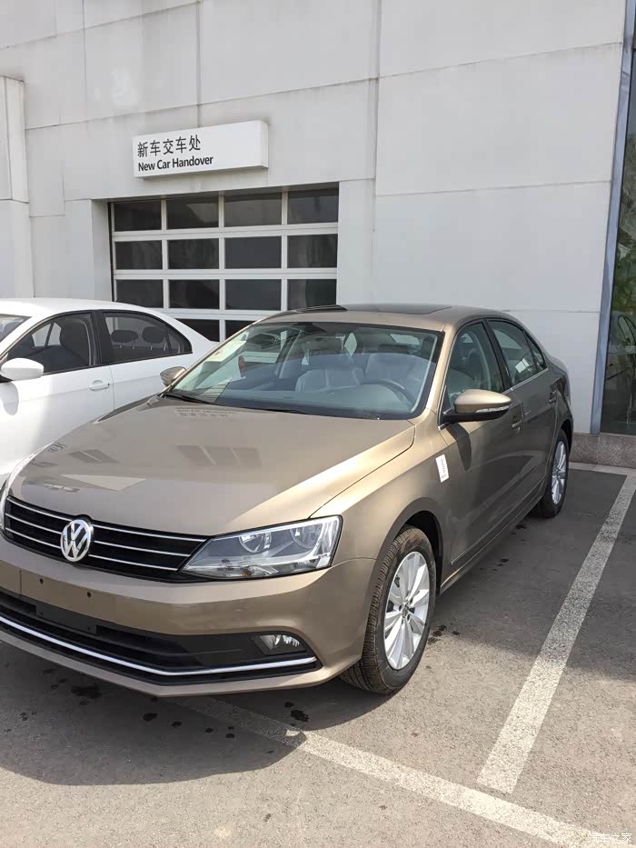 【图】sagitar凯旋金提车_速腾论坛_汽车之家论坛