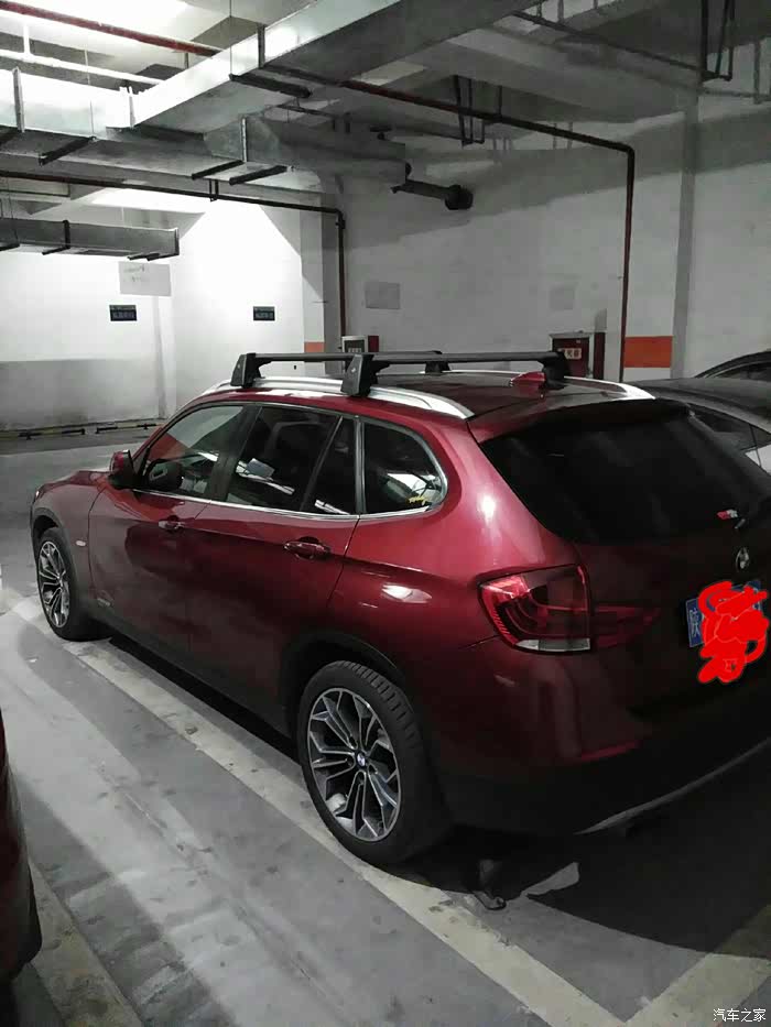 【图】借地方出原厂行李架_宝马x1论坛_汽车之家论坛