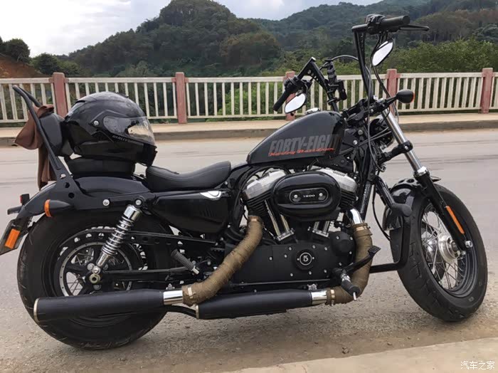 哈雷4812寸高把出售