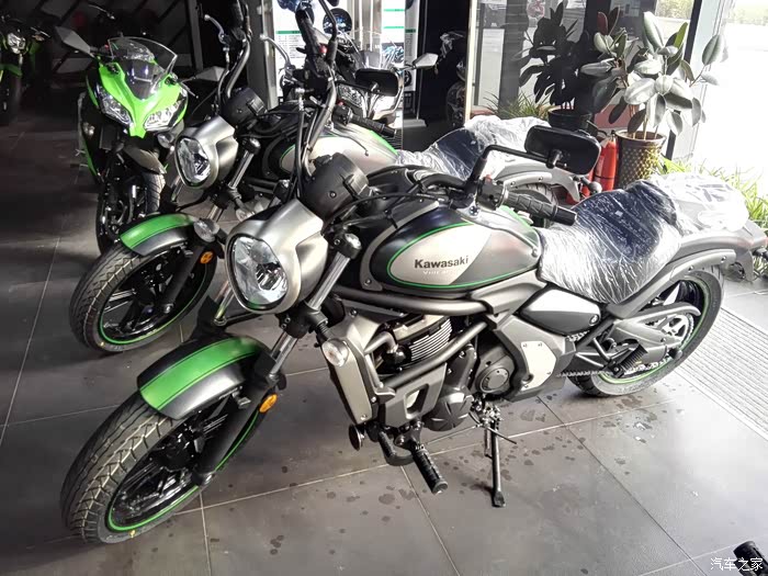 郑州河南第一台川崎火神vulcans650提车了