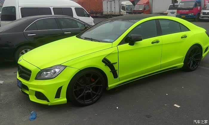 【图】路遇改色cls,给福利哦_奔驰cls级论坛_汽车之家论坛
