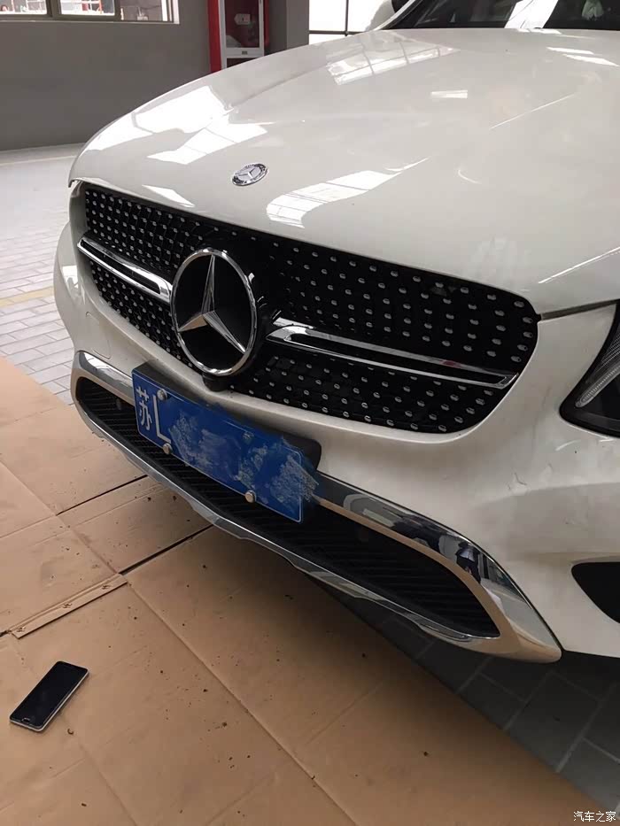 【图】glc改满天星中网 大家来看看哦_奔驰glc论坛_汽车之家论坛