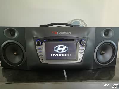 音乐发烧友之现代ix35车载导航一体机改为家用高品质音响