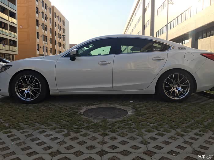 【图】有2.0的朋友换了轮毂吗?_阿特兹论坛_汽车之家论坛