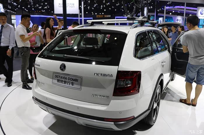 斯柯达成都车展新明锐家族向往在路上