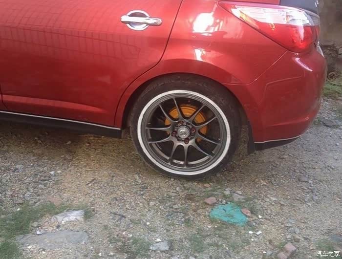 【图】我想问一下这个轮毂是怎么改的_启辰r50论坛_汽车之家论坛