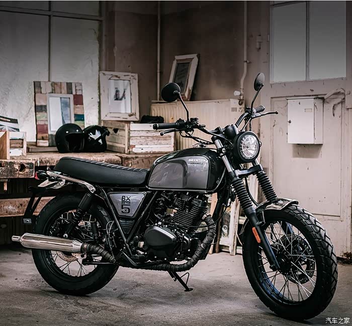 布雷斯通g3 复古摩托车 确实很复古