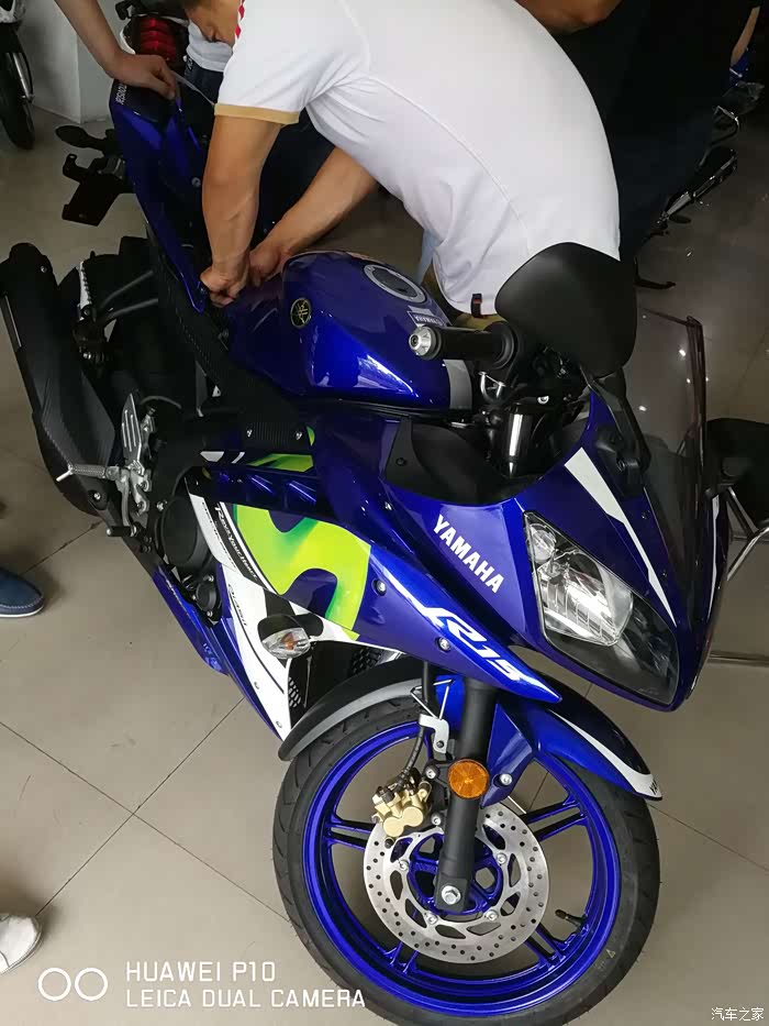 雅马哈r15提车…