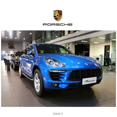 macan蓝宝石金属漆作业