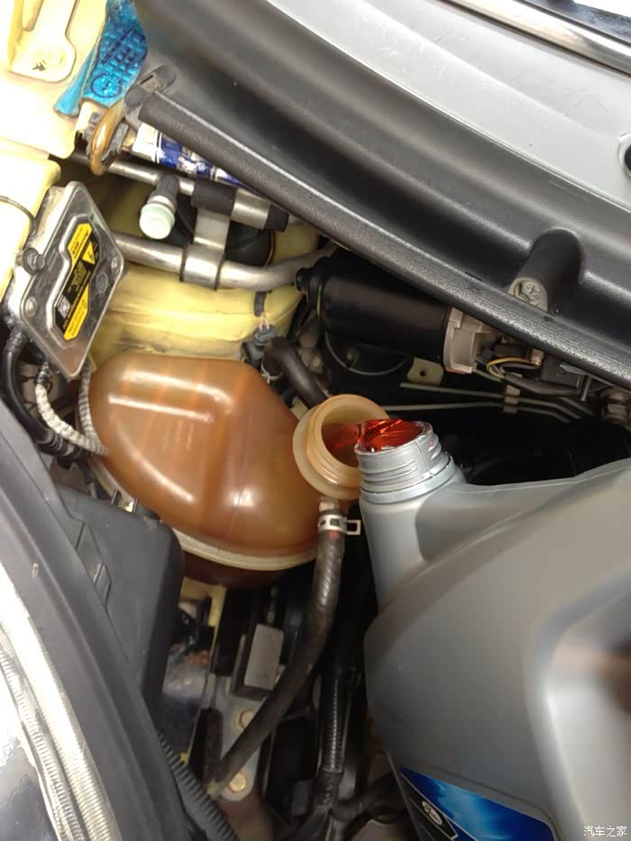 【图】爱车用之有道,奔mini更换防冻液_奔奔mini论坛_汽车之家论坛