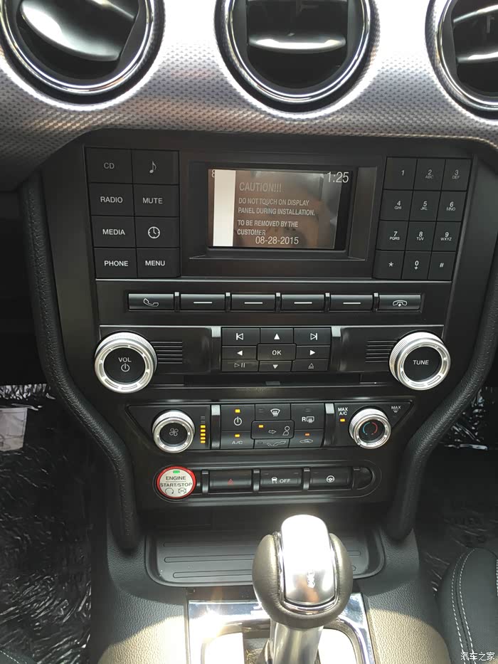 美规宝石红野马提车 跟着领导来提车