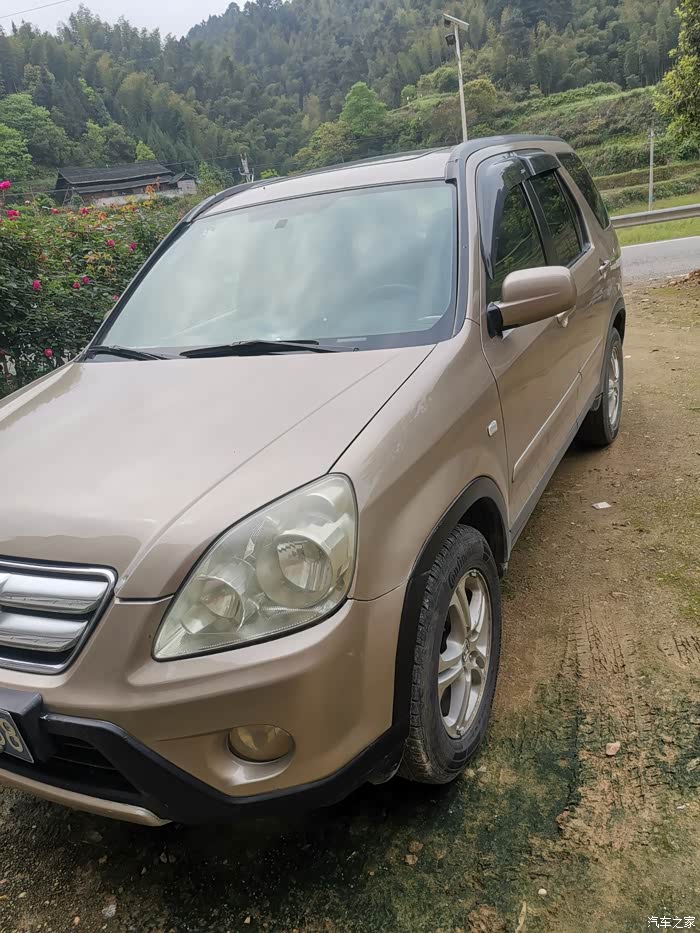 05款本田crv偶然得到
