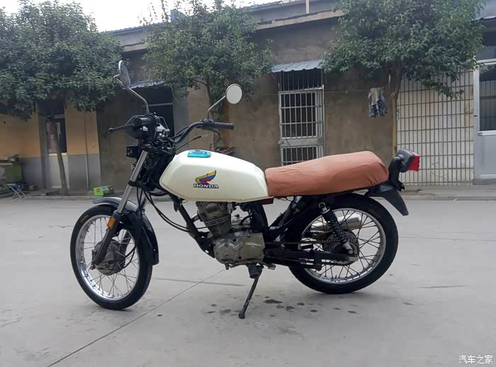 五羊125-a,复古改装