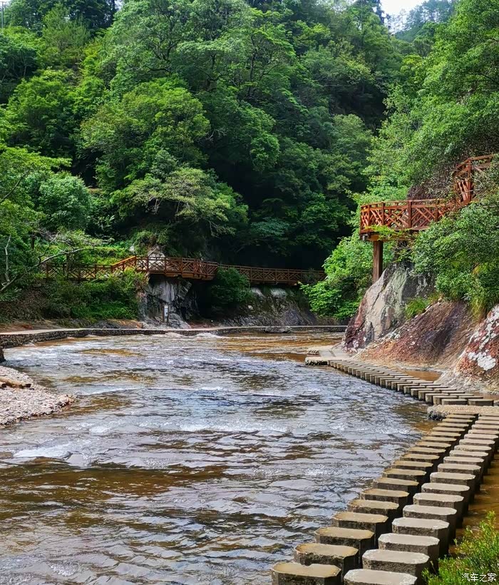 自驾爱车白水河自然保护区