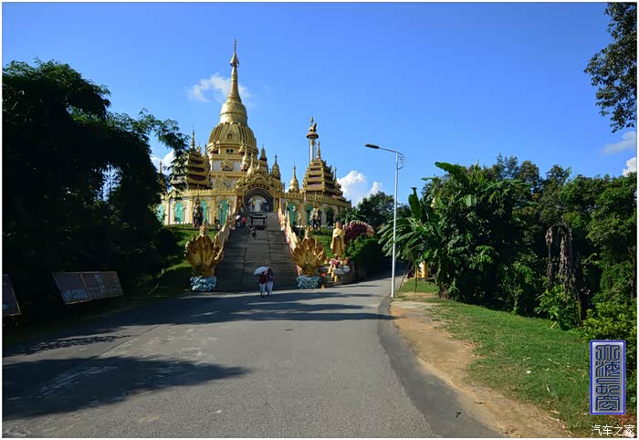 广角镜头下的德宏芒市瑞丽姐告风景在路上终点不是目的