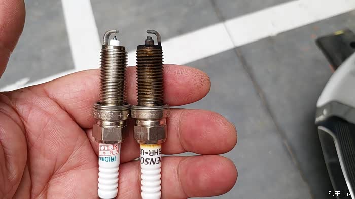 致炫3万9千公里更换sc16hr11铱金火花塞