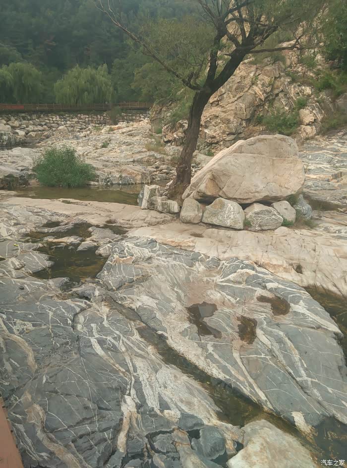 【石家庄cs35车友会】自驾35山东泰桃花峪彩石溪景区游走图记