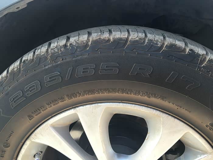 【图】我换的235 65 17的轮胎效果_瑞虎5论坛_汽车之家论坛