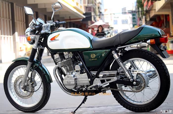 88年 本田 怀旧款 街车 honda gb250高清实车欣赏