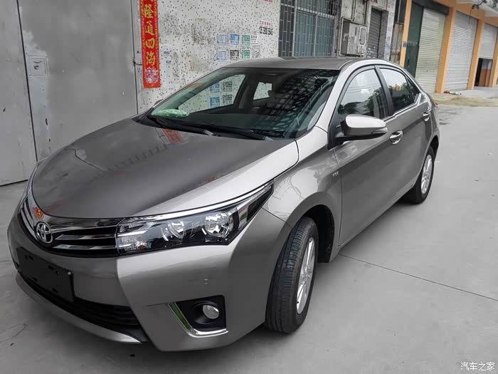 卡罗拉 青铜提车