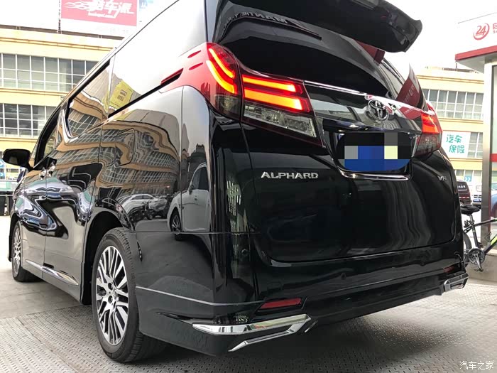 【图】黑色埃尔法改蒙娜丽莎包围_埃尔法论坛