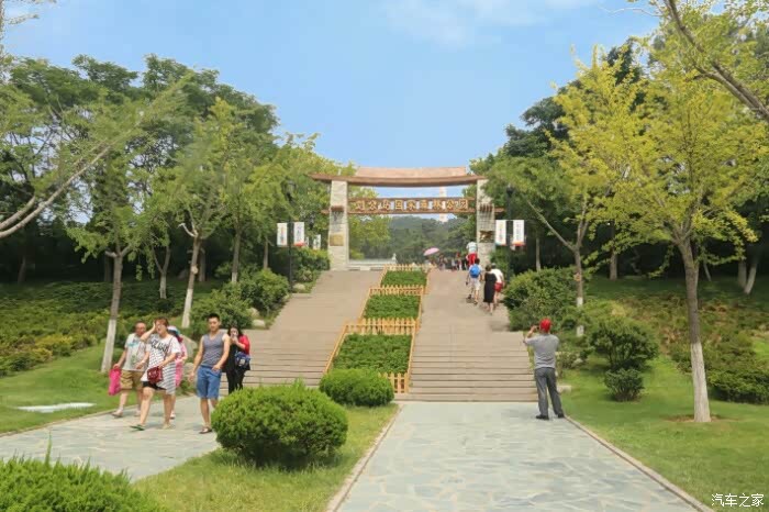 威海幸福公园刘公岛一游