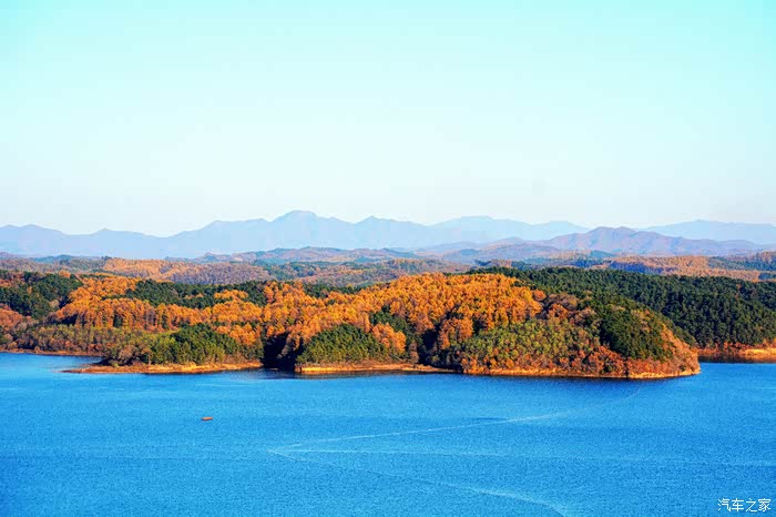 秋水共长天一色-----抚顺大伙房水库小青岛随拍