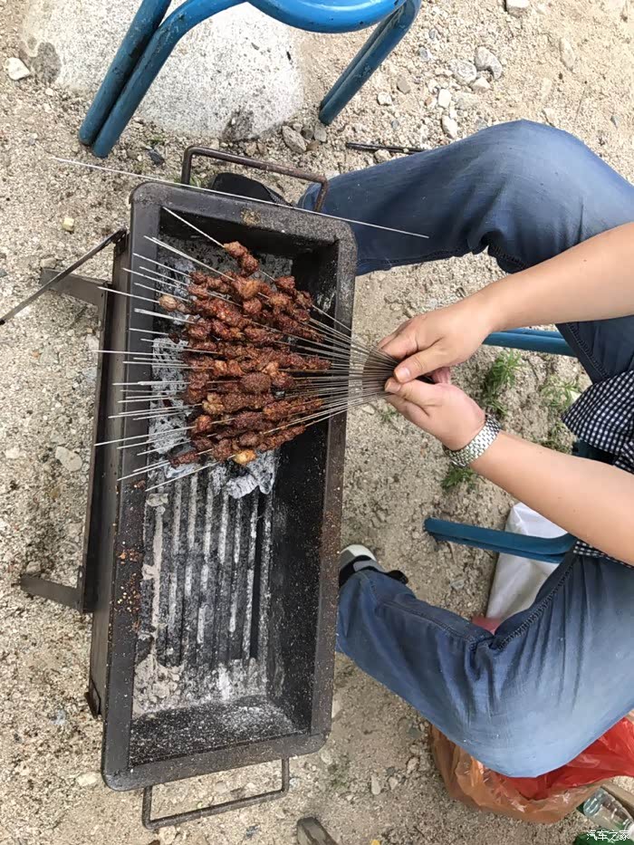 陕西polo车友会清凉一夏沣峪口烧烤派对