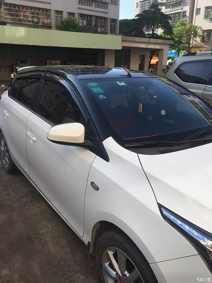 【图】想在车顶贴黑膜._yaris l 致炫论坛_汽车之家论坛