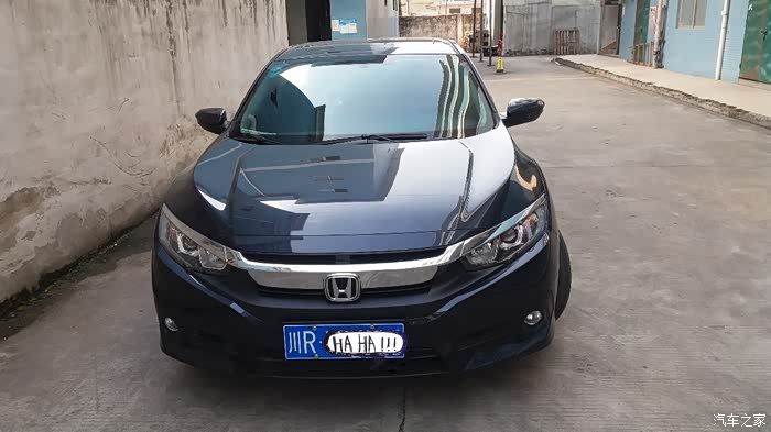 暗金自豪思域4000公里了