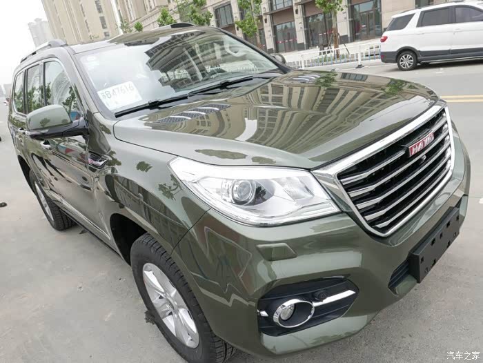 军绿哈弗h9圆军车梦