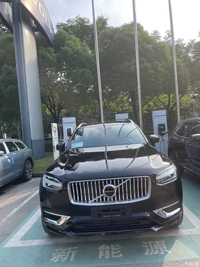 2021款xc90t8提车上海