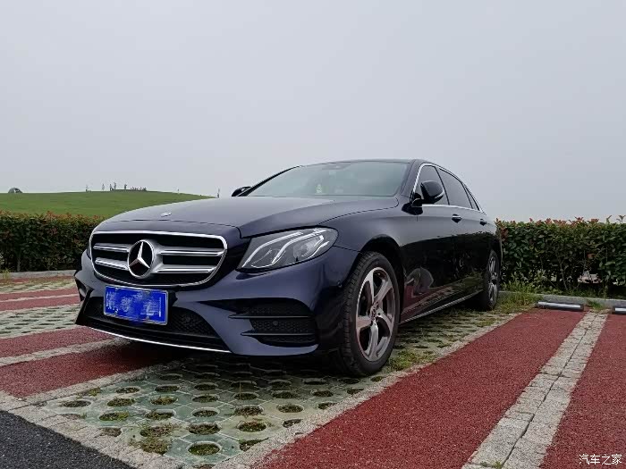 【图】e300l时尚型 钙石蓝 1000公里作业_奔驰e级论坛_汽车之家论坛