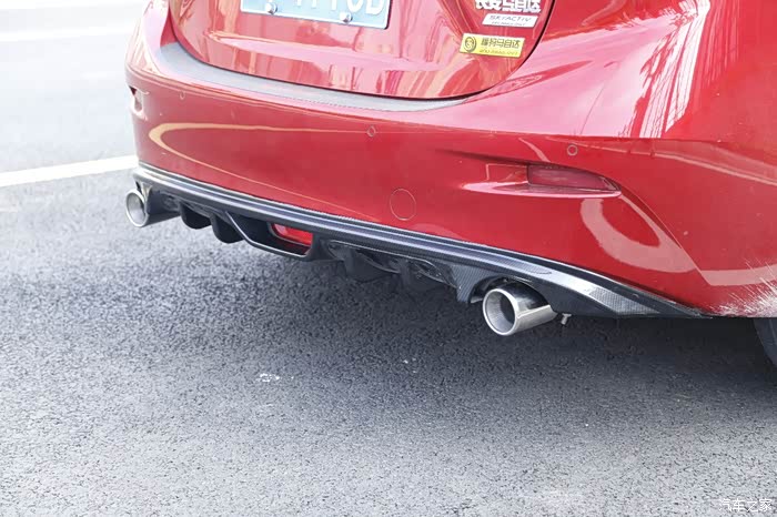 昂克赛拉,要改就搞真排气