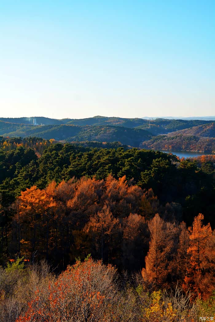 秋水共长天一色抚顺大伙房水库小青岛随拍