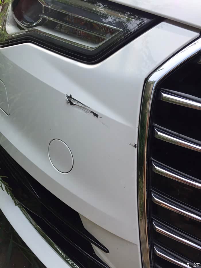 【图】车被刮,找不到人_奥迪a6l论坛_汽车之家论坛