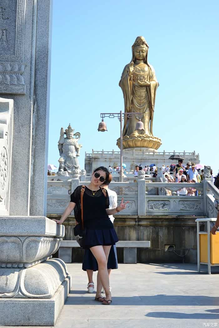 基本你就不枉来一次普陀山,当然有时间紫竹林景区的南海观音