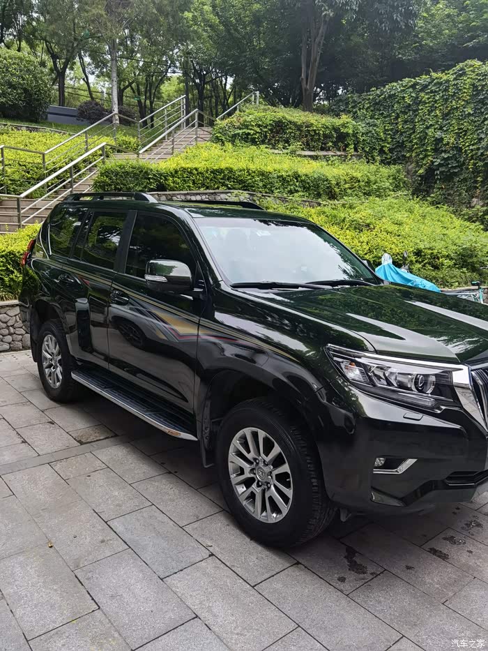 墨绿色18款35霸道txl个人一手车出售