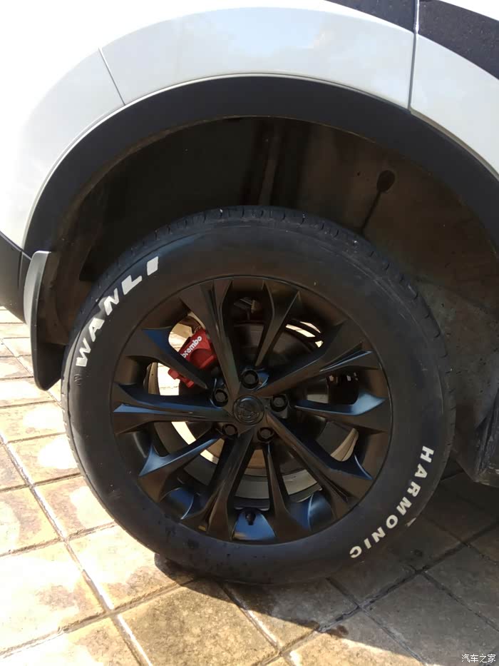 有没有轮胎字母涂白色漆的