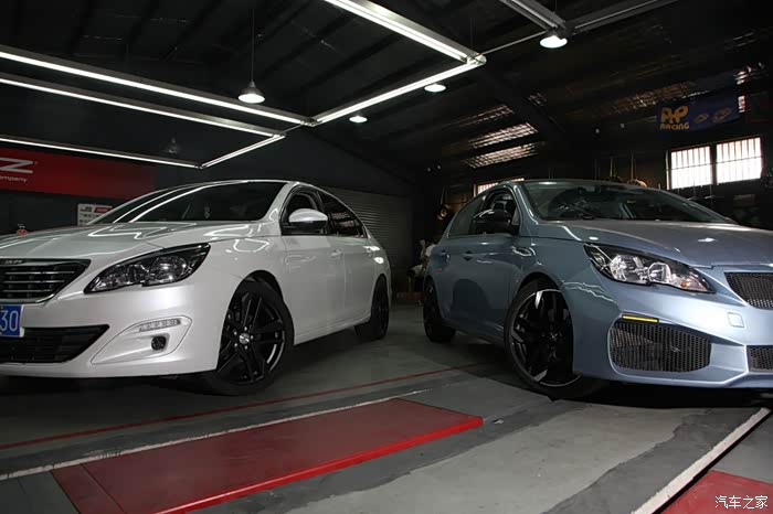 兄弟齐改标致408升级改装法系专用18寸轮毂