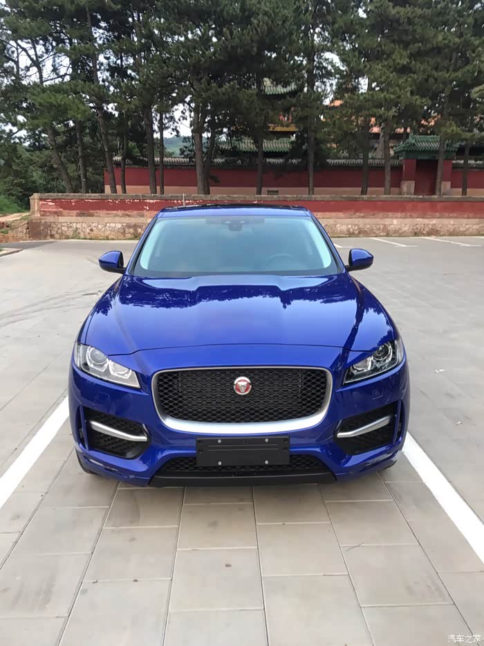 【图】18水晶蓝.3.0运动提车._捷豹f-pace论坛_汽车之家论坛