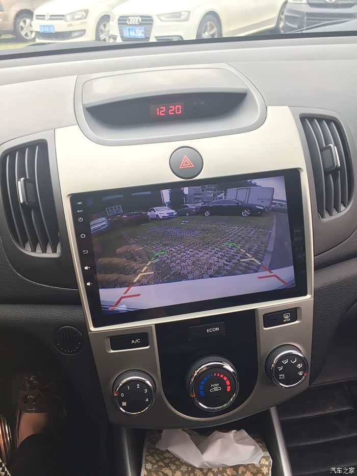 福瑞迪9寸导航终于按上了